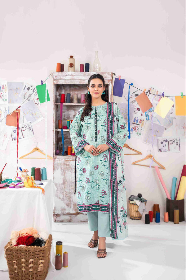 UNSTITCHED PRINTED 3 PIECE LAWN