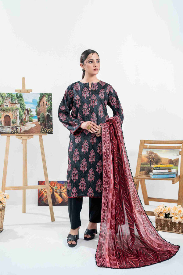 UNSTITCHED PRINTED 3 PIECE LAWN