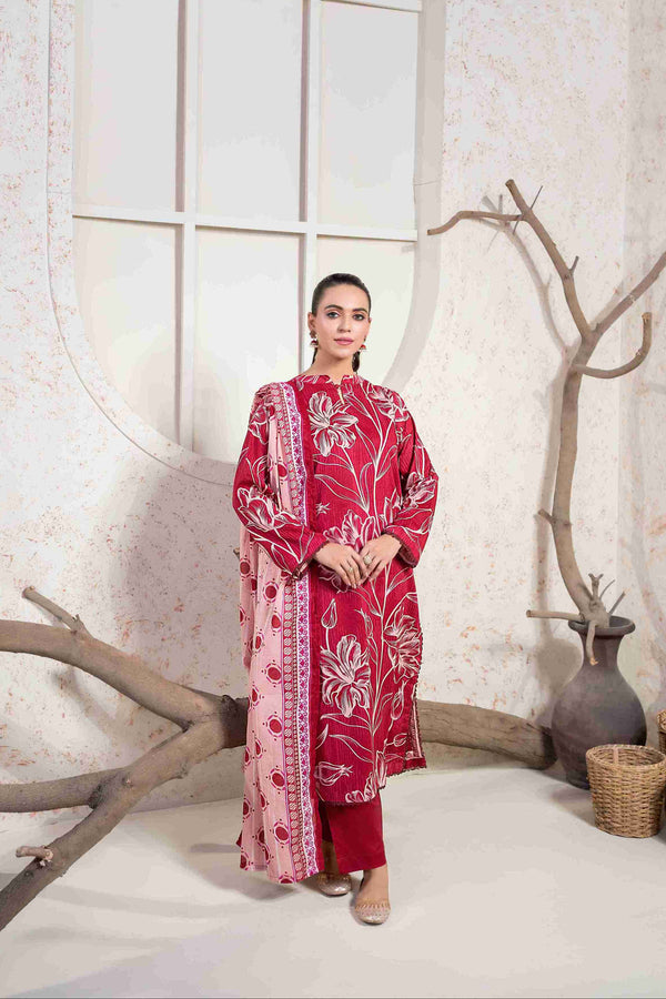 UNSTITCHED PRINTED 3 PIECE LAWN