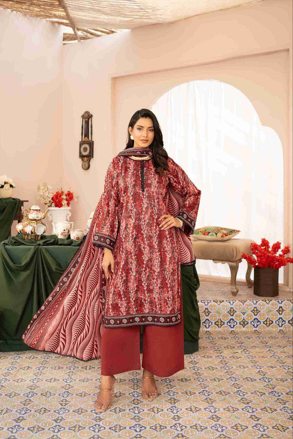 UNSTITCHED PRINTED 3 PIECE LAWN